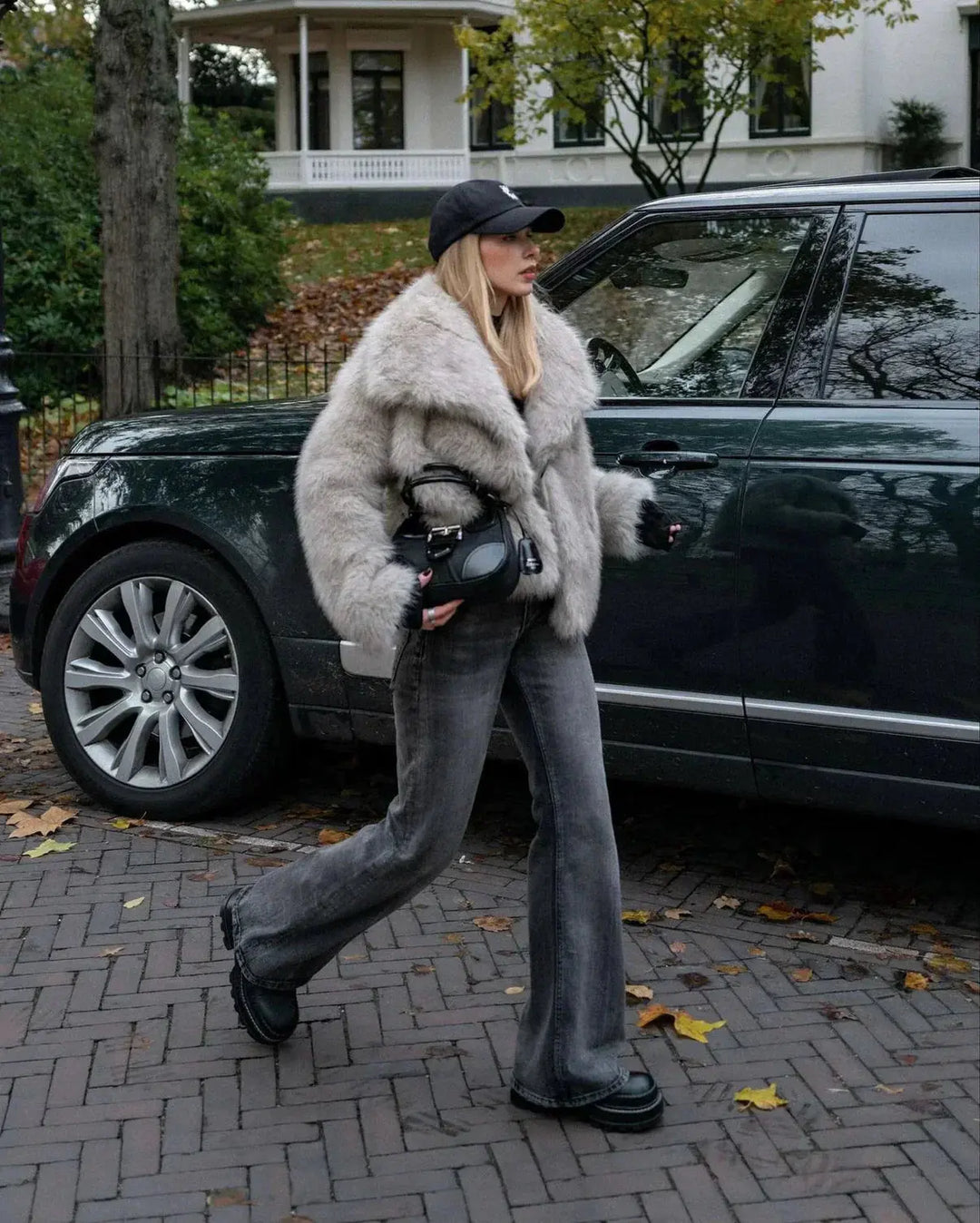 Valeria | Manteau luxueux en fausse fourrure douce pour femmes