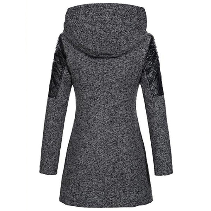 Veste d'hiver Femme Avec Capuche | Longue Coupe Avec Fermeture Éclair