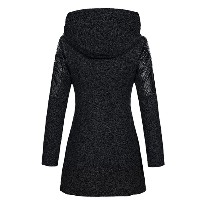 Veste d'hiver Femme Avec Capuche | Longue Coupe Avec Fermeture Éclair