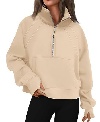 Regina | Sweat-shirt pour femmes en sherpa douillet