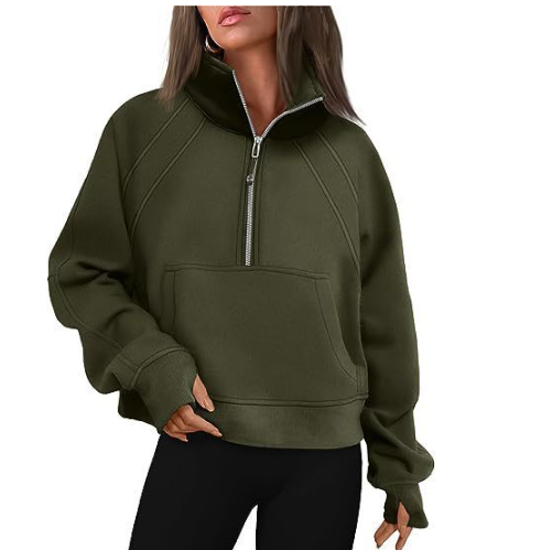 Regina | Sweat-shirt pour femmes en sherpa douillet