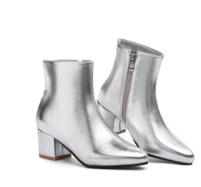 Bottes Cheville Élégantes pour Femmes | Talons Moyens
