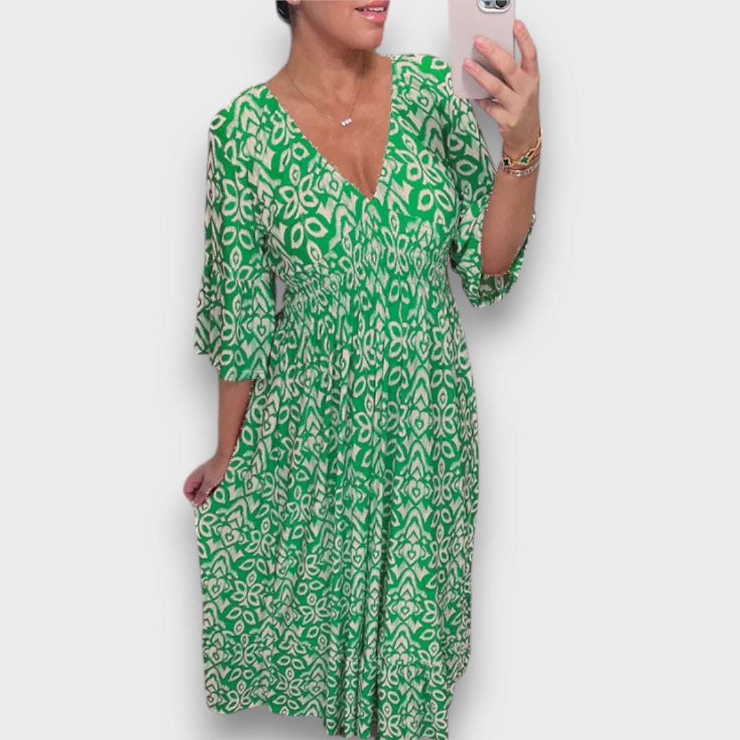 Noelea – Robe maxi avec une touche de flair bohème