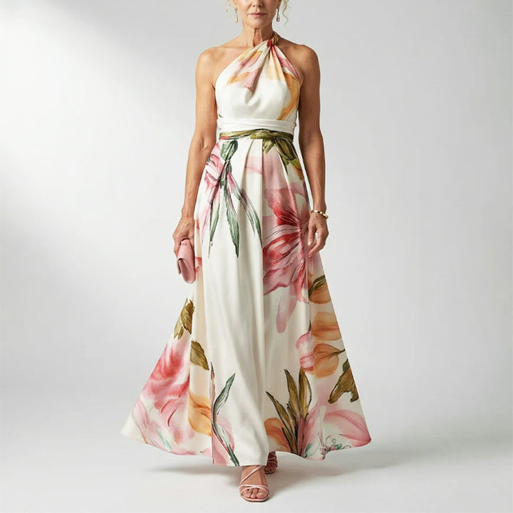 Jessica | Robe de soirée femme à imprimé floral