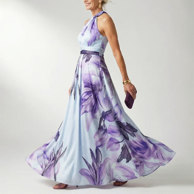 Jessica | Robe de soirée femme à imprimé floral