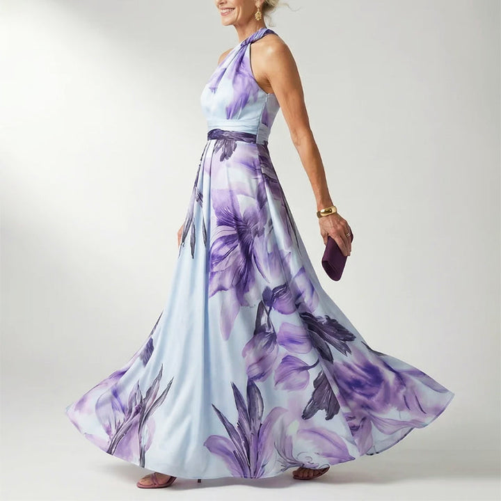 Jessica | Robe de soirée femme à imprimé floral