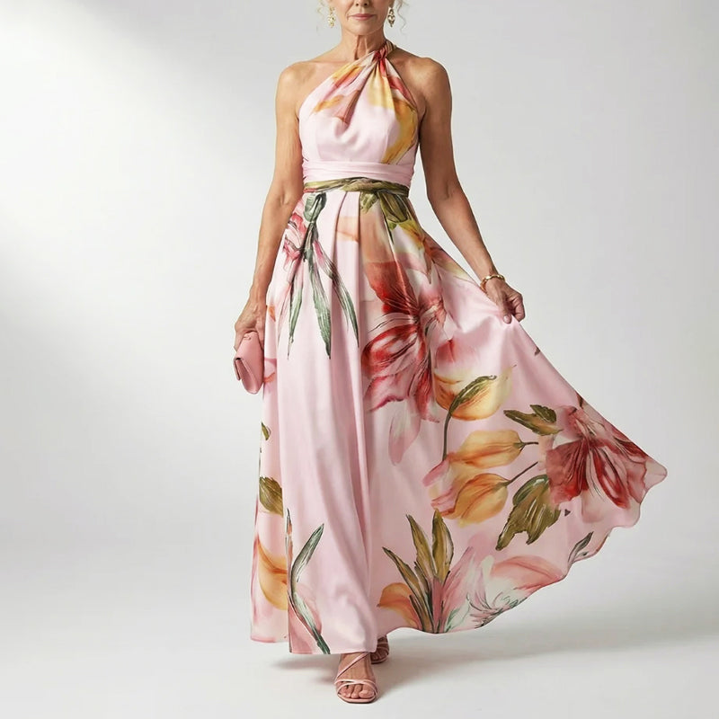 Jessica | Robe de soirée femme à imprimé floral