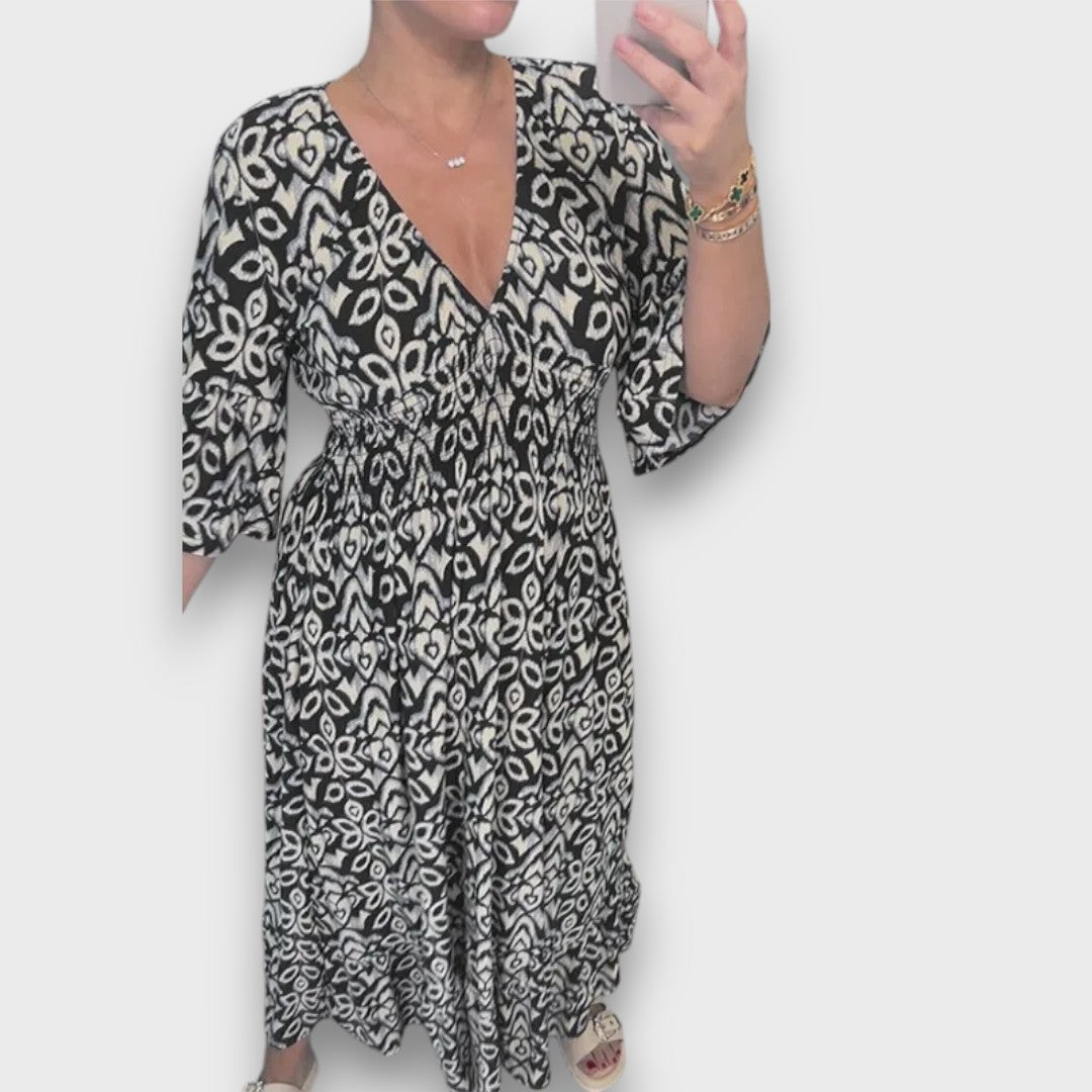 Noelea – Robe maxi avec une touche de flair bohème