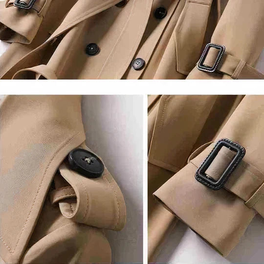 Clotilde | manteau trench femme | chaud