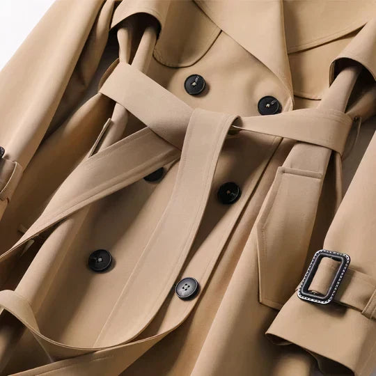 Clotilde | manteau trench femme | chaud