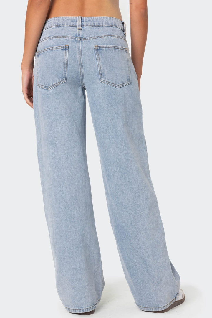 Paula | Jean bas moderne pour femmes au style rétro