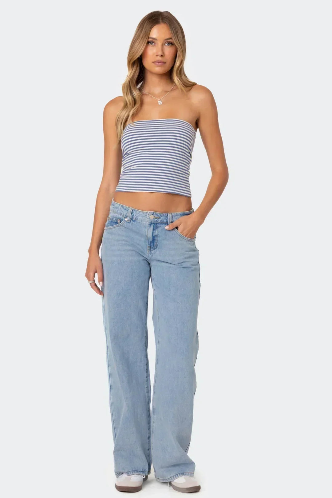 Paula | Jean bas moderne pour femmes au style rétro