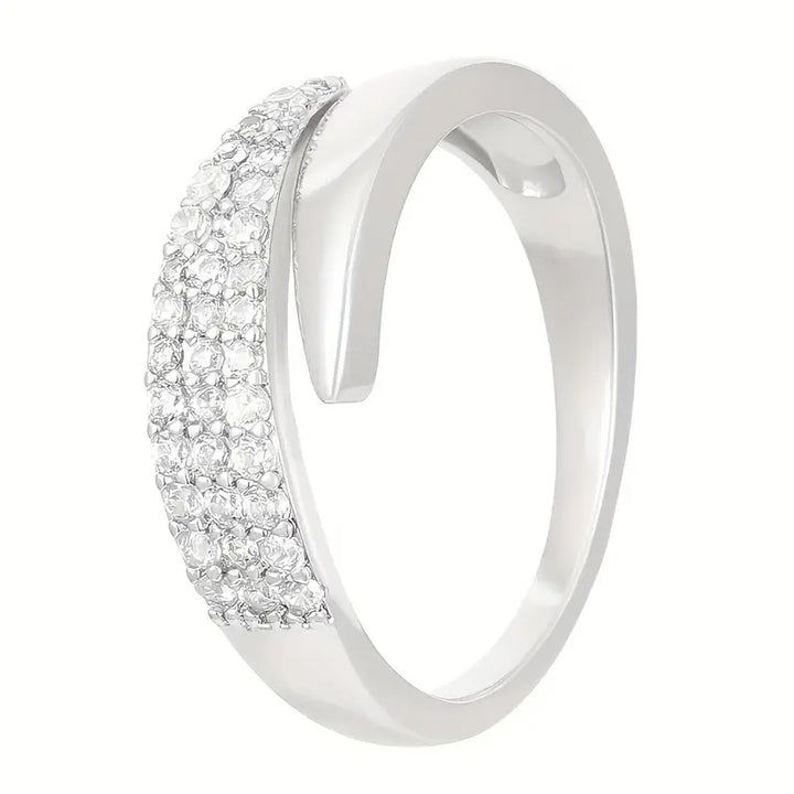 Tabea - Bague à éclat bicolore