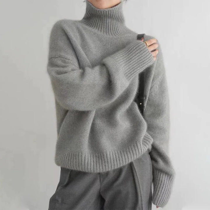 Pull Femme Col Roulé Doux | Élégant & Chaud