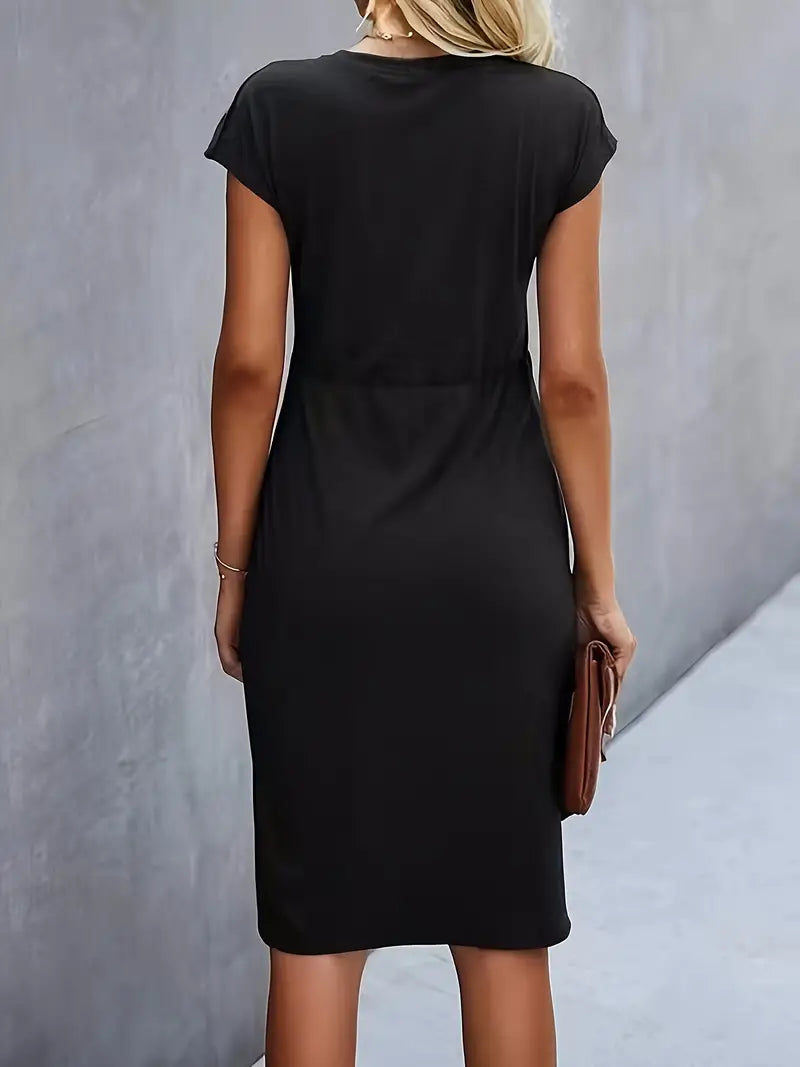 Yolande | Robe midi fluide polyvalente pour femmes