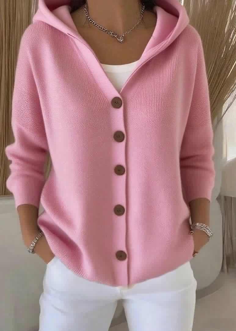 Sofia | Veste en tricot à capuche pour femmes
