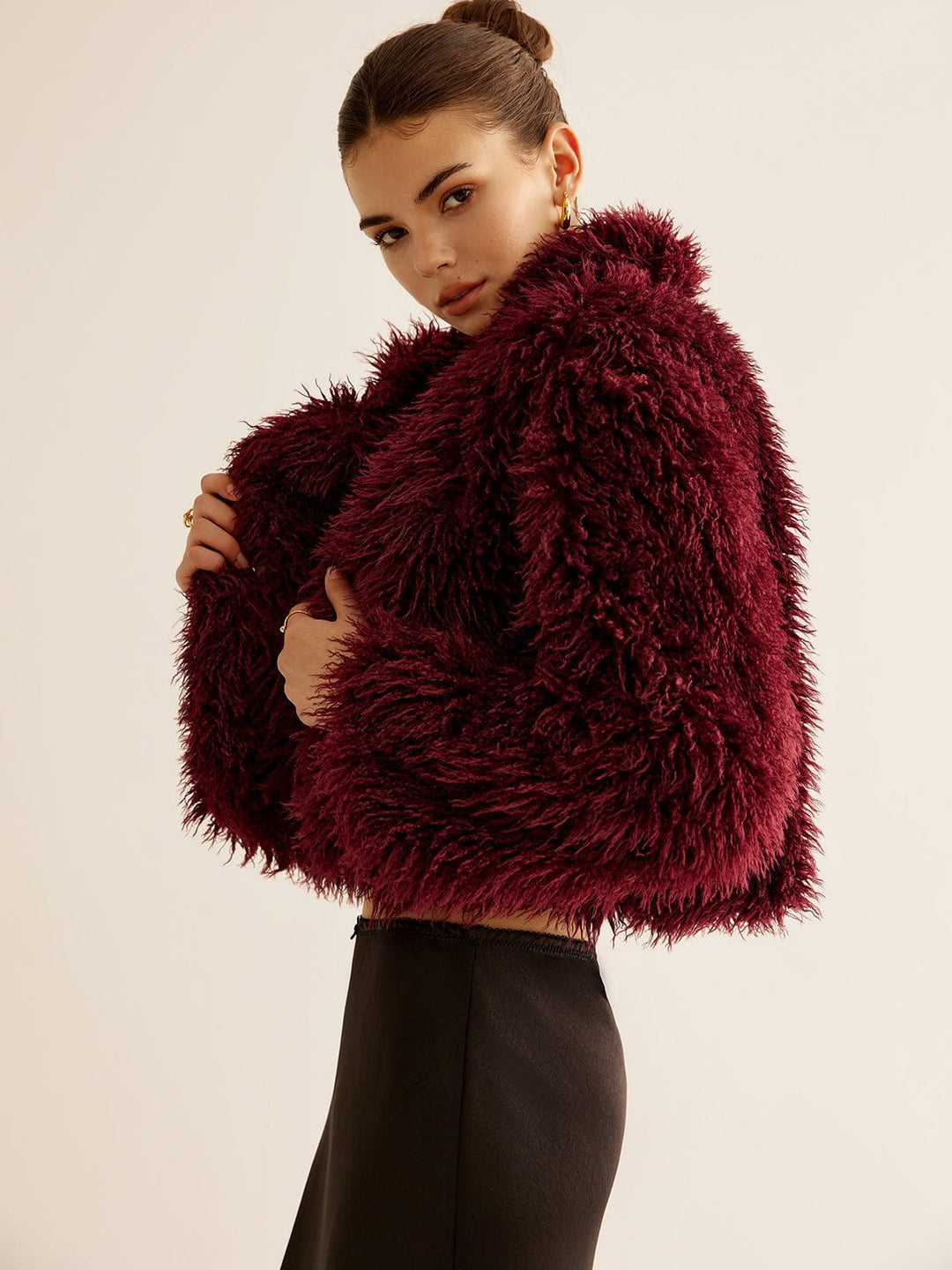 Ruby | Manteau en fausse fourrure élégant pour femmes en hiver