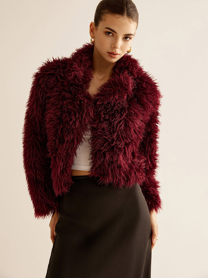 Ruby | Manteau en fausse fourrure élégant pour femmes en hiver