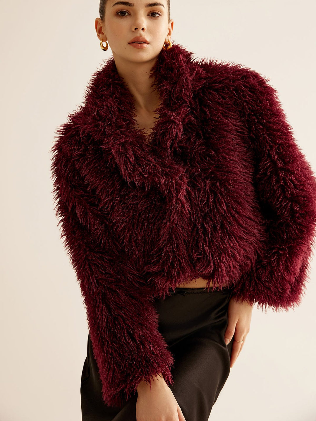 Ruby | Manteau en fausse fourrure élégant pour femmes en hiver