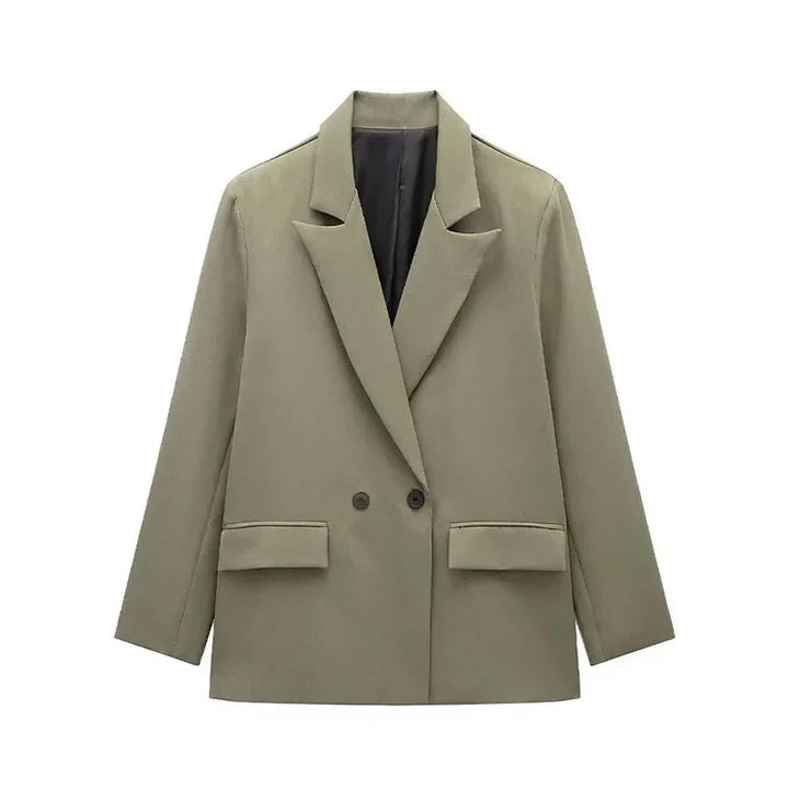 Valloré | Manteau pour femmes à double boutonnage élégant