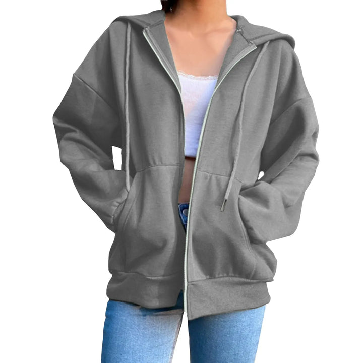 Isabella | Sweat à capuche zippé pour femmes, confortable et élégant