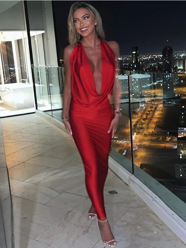 Berkley | Robe maxi dos nu
