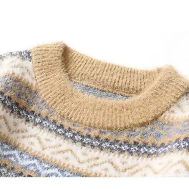 Anselmo - Pull Femme Chaud - Pull Tricot Confortable Pour Jours Froids