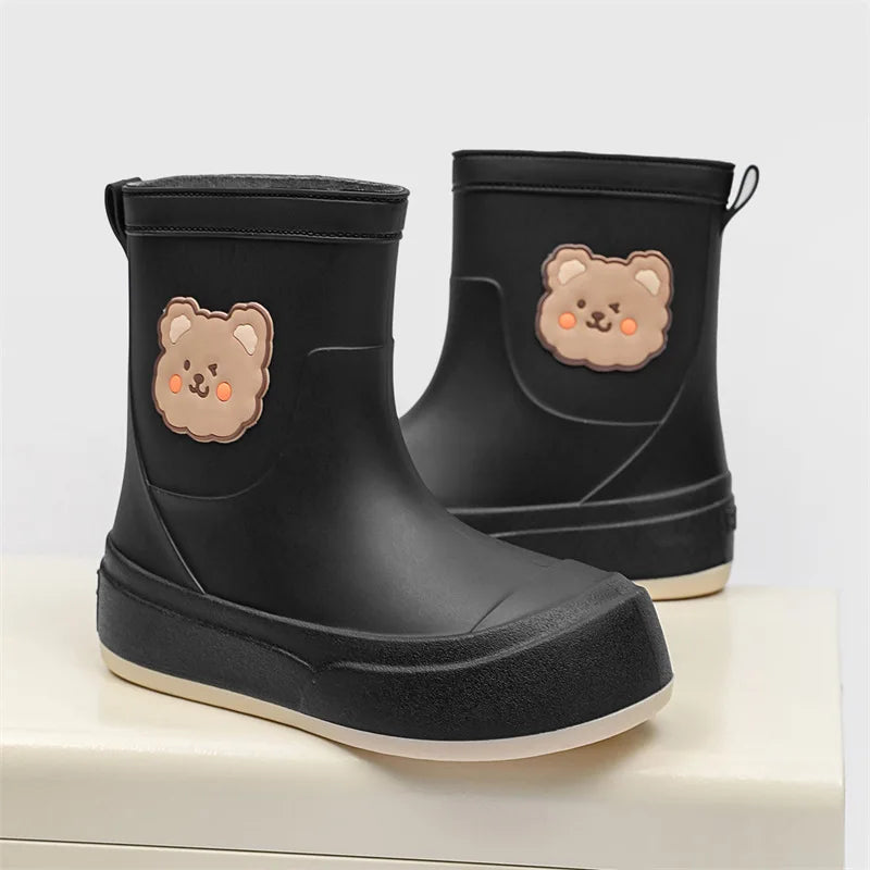 Bottes en caoutchouc imperméables pour femmes | Design ours