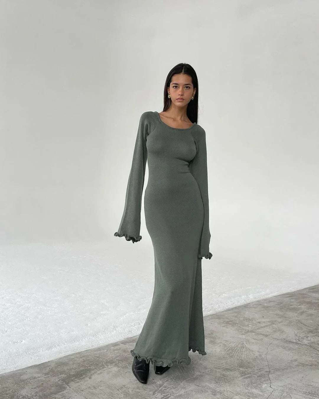 Isabella | Robe Maxi Tricot