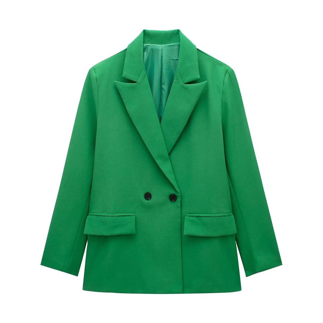 Valloré | Manteau pour femmes à double boutonnage élégant
