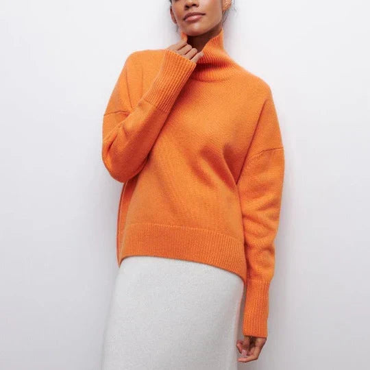 Katrielle | pull à col roulé pour femmes | hiver
