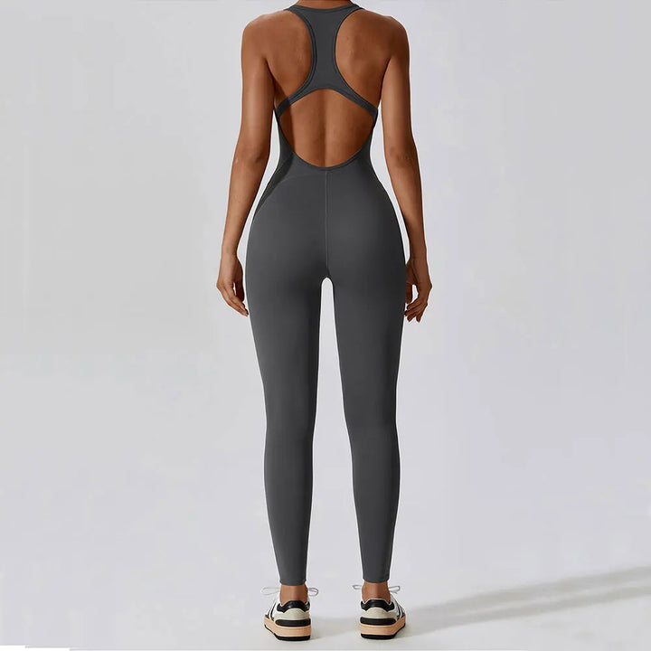 Miranda | Combinaison de Yoga avec Dos Ouvert