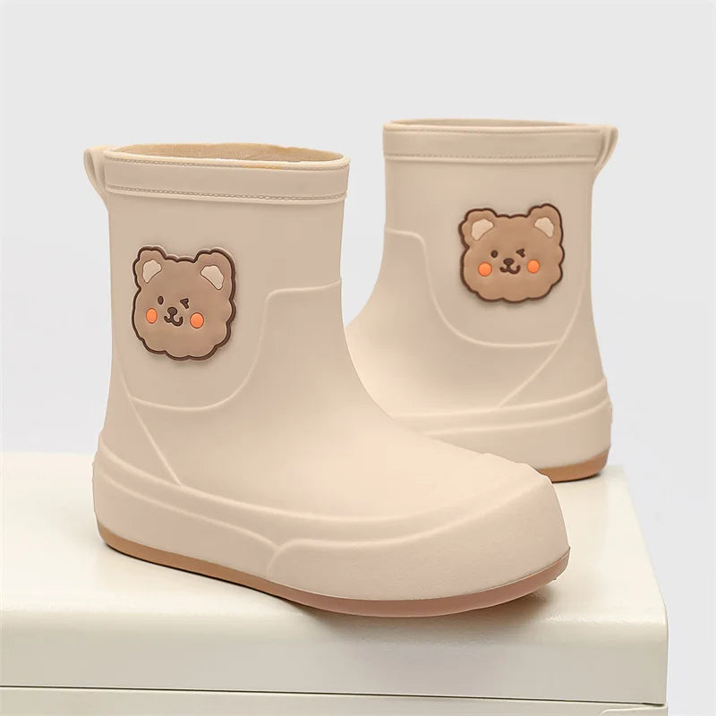 Bottes en caoutchouc imperméables pour femmes | Design ours
