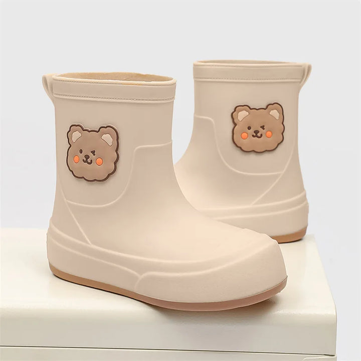 Bottes en caoutchouc imperméables pour femmes | Design ours