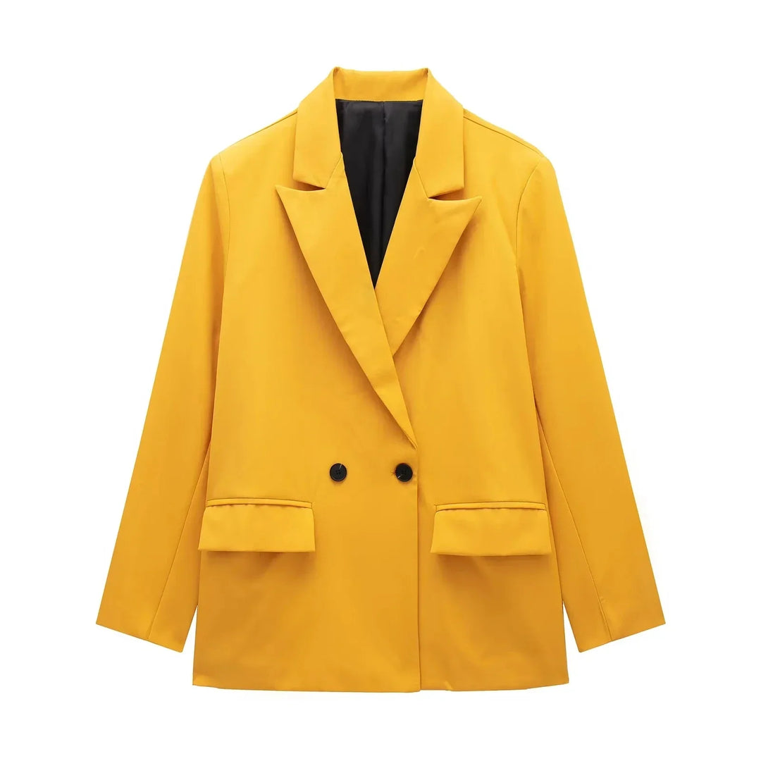 Valloré | Manteau pour femmes à double boutonnage élégant
