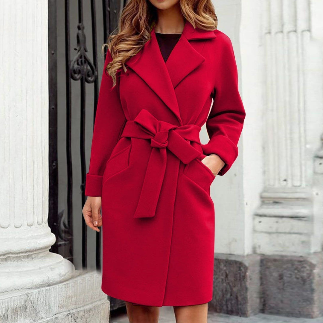 Manteau d'hiver élégant, luxueux et chaud pour femmes