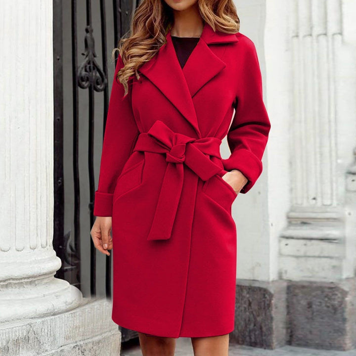 Manteau d'hiver élégant, luxueux et chaud pour femmes
