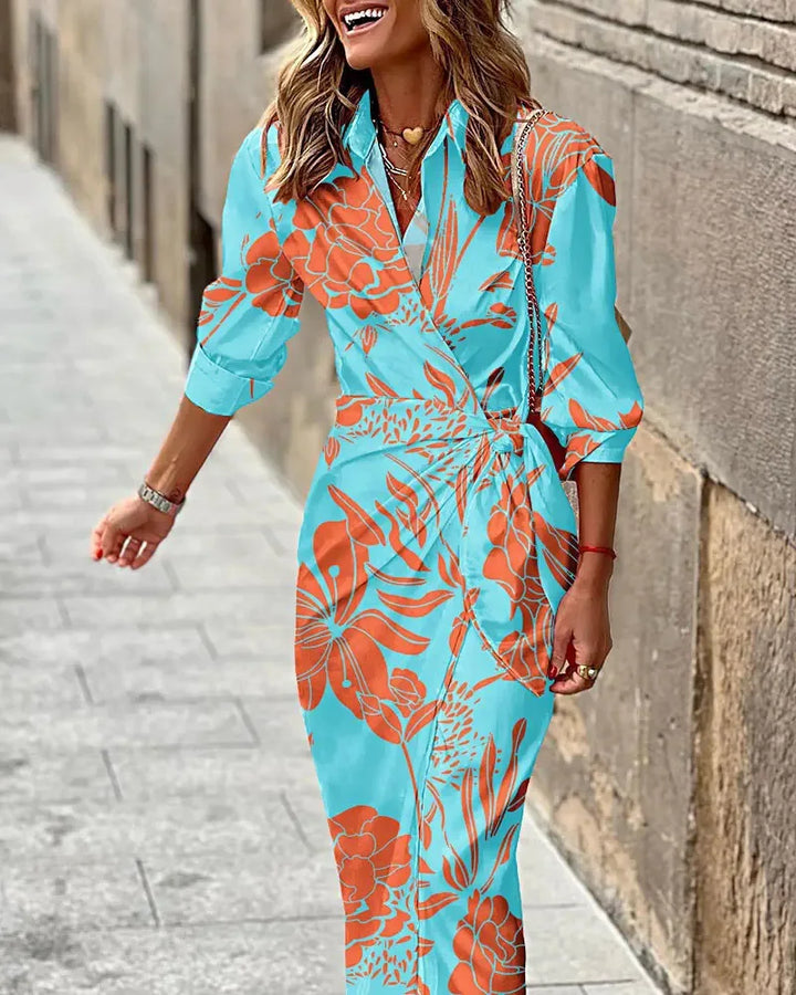 Lucinda - Robe Maxikleid Élégante