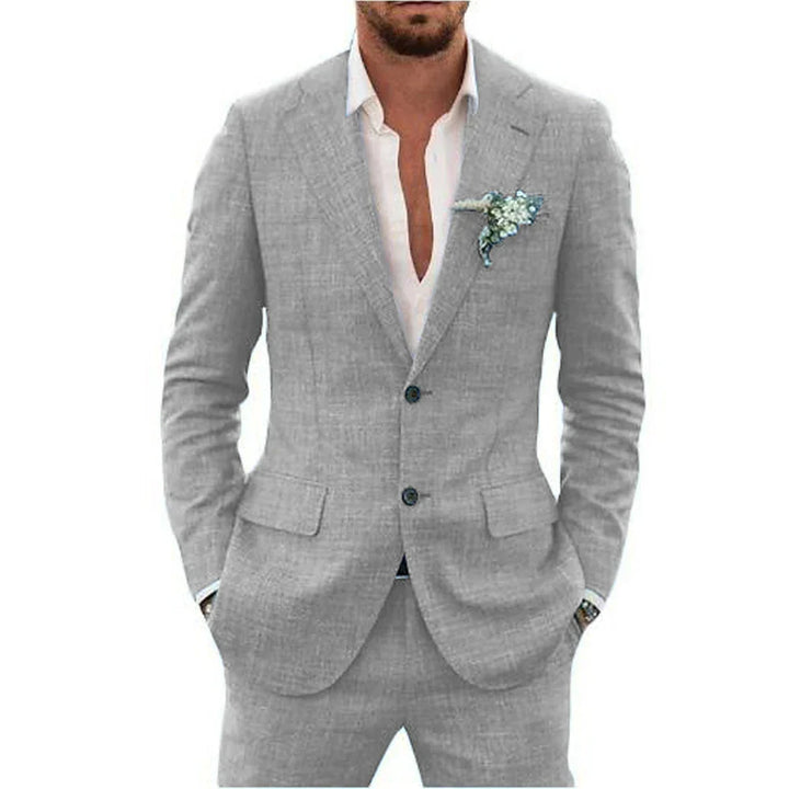 Costume d'été 2 pièces pour homme invité de mariage | Léger