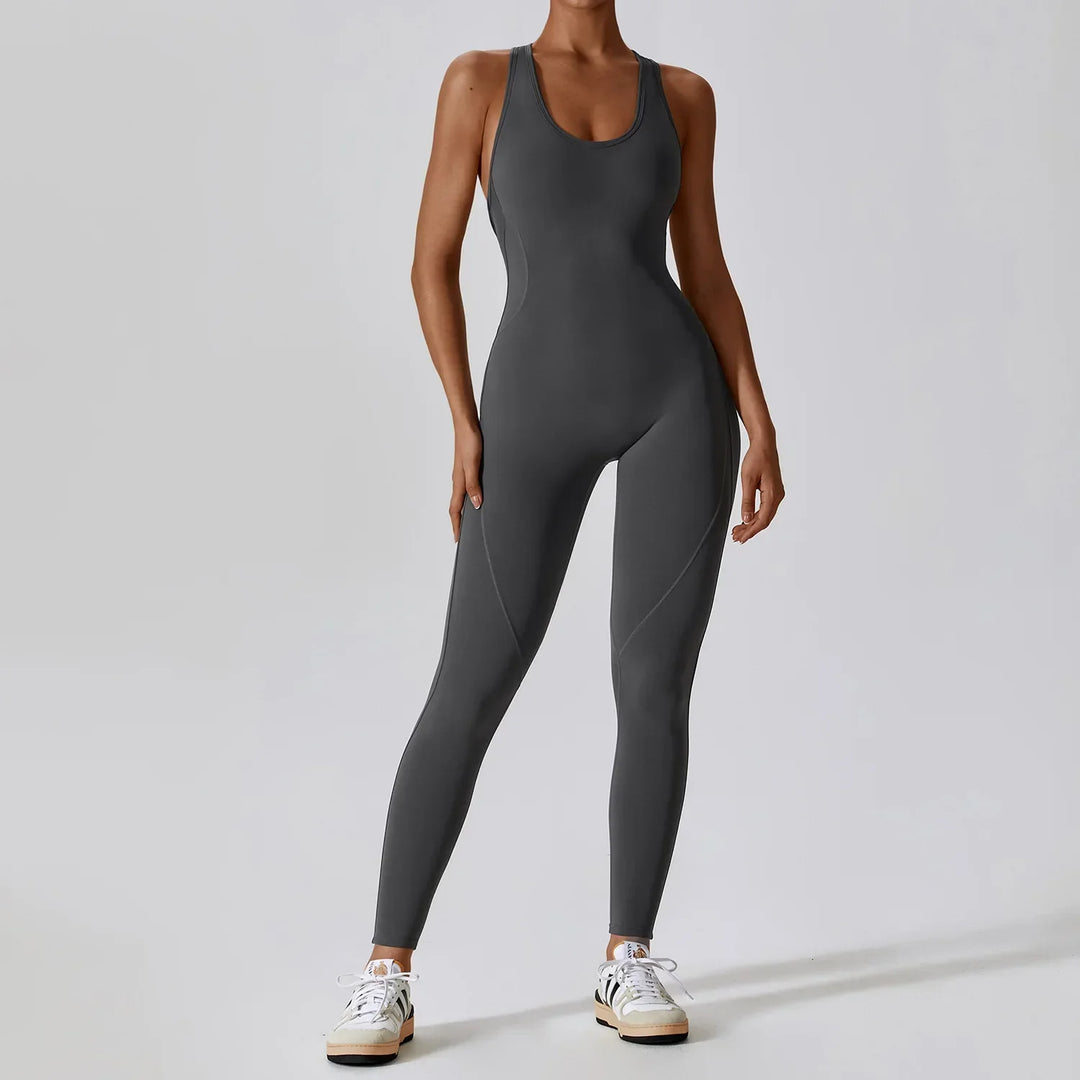 Miranda | Combinaison de Yoga avec Dos Ouvert