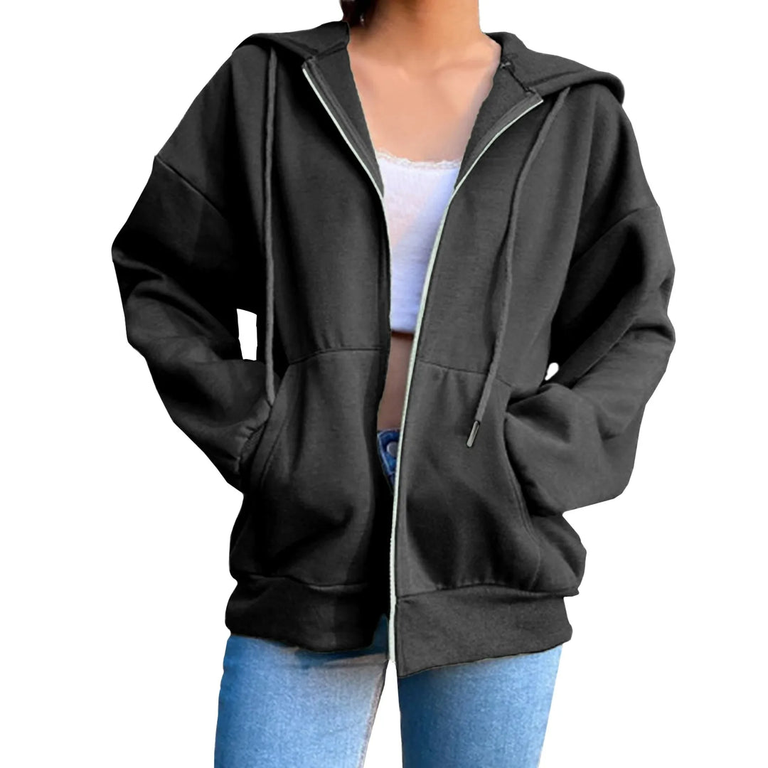 Isabella | Sweat à capuche zippé pour femmes, confortable et élégant