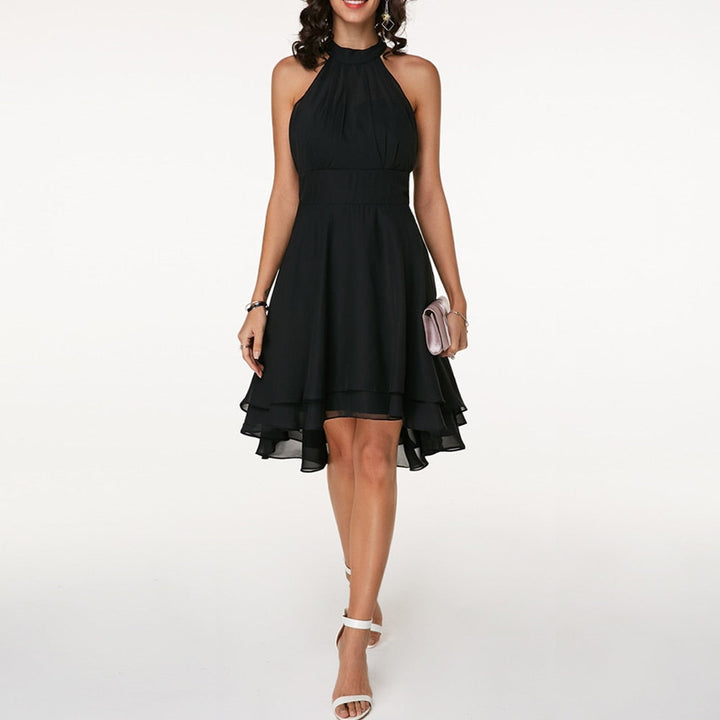 Nicoletta | Robe Mi-Longue à Décolleté Croisé pour Femmes