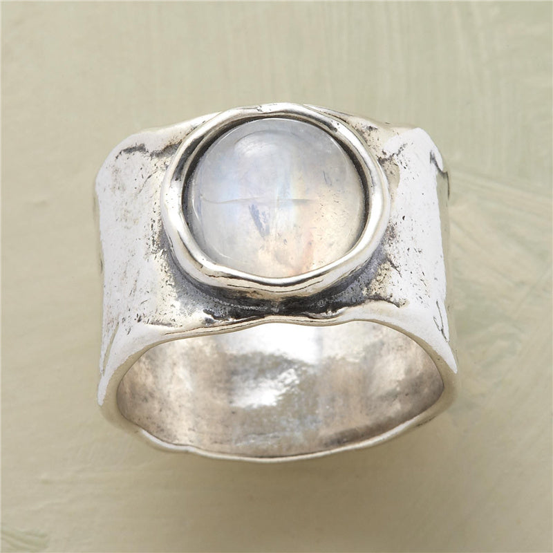 Bague en argent Mondstein