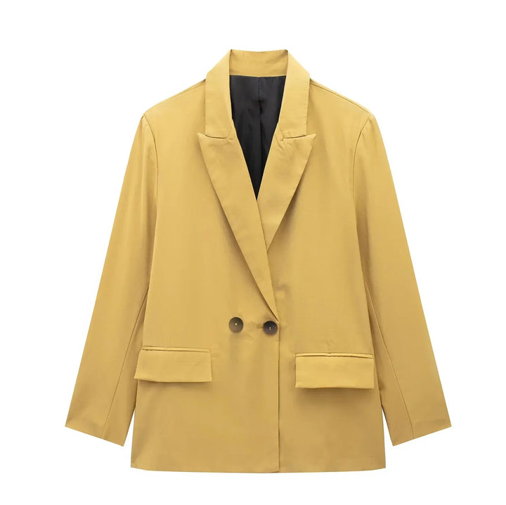 Valloré | Manteau pour femmes à double boutonnage élégant