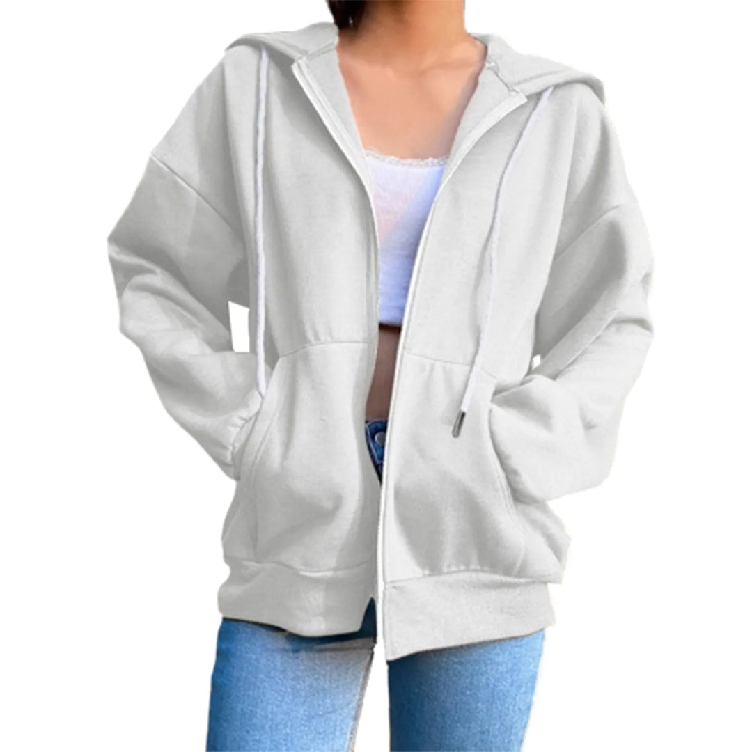 Isabella | Sweat à capuche zippé pour femmes, confortable et élégant
