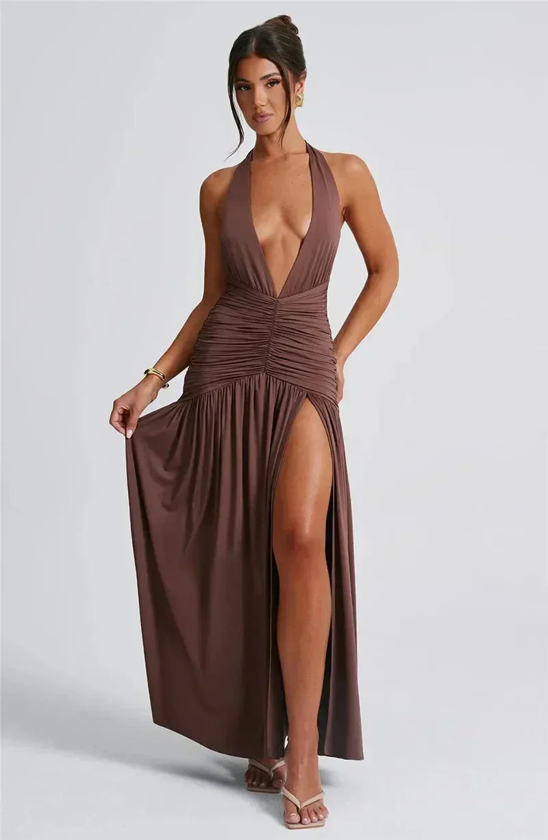 Emily | Robe Maxi Élégante
