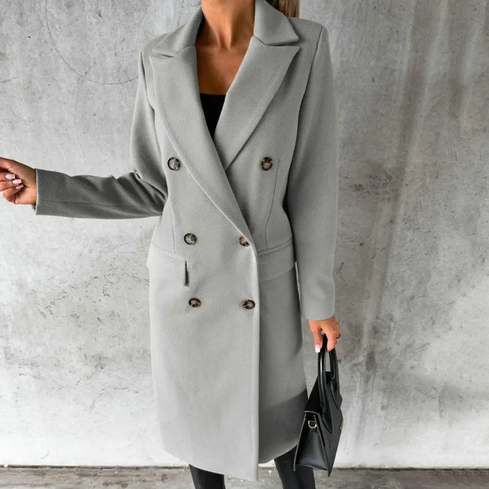 ELLA - Manteau Femme – Manteau Chic Urbain Élégant pour le Bureau et les Loisirs