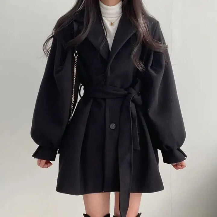 Trench-coat Femme Court Moderne | Oversized Élégant