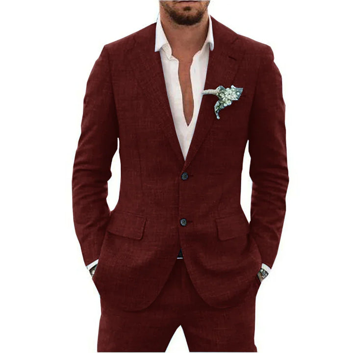 Costume d'été 2 pièces pour homme invité de mariage | Léger