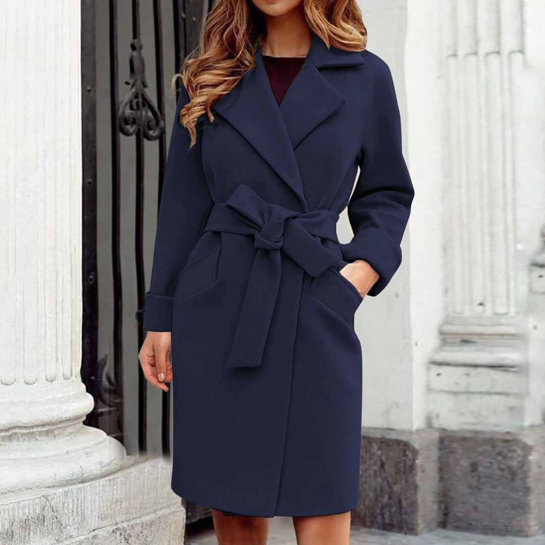 Manteau d'hiver élégant, luxueux et chaud pour femmes